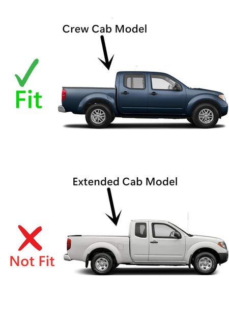 Passenger Right Side Rear Door Window Door Glass Compatible with Suzuki Equator Pickup 2009-2012 4 Door Crew Cab Models