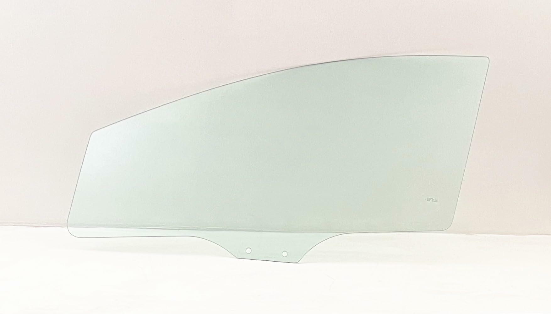 Tempered Driver Left Side Front Door Window Door Glass Compatible with Mazda 2 2011-2015 Models