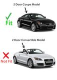 Tempered Passenger Right Side Door Window Door Glass Compatible with Audi TT 2 Door Coupe 2007-2015 Models ( Not For Convertible Models)