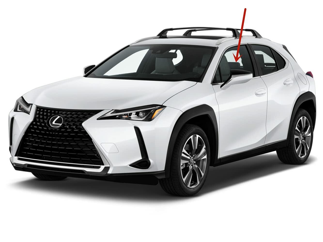 Tempered Driver Left Side Front Door Window Door Glass Compatible with Lexus UX200 / UX250h / UX300h 2019-2025 Models