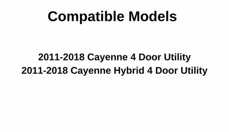 Heated Back Window Back Glass Compatible with Porsche Cayenne 2011-2018 Models