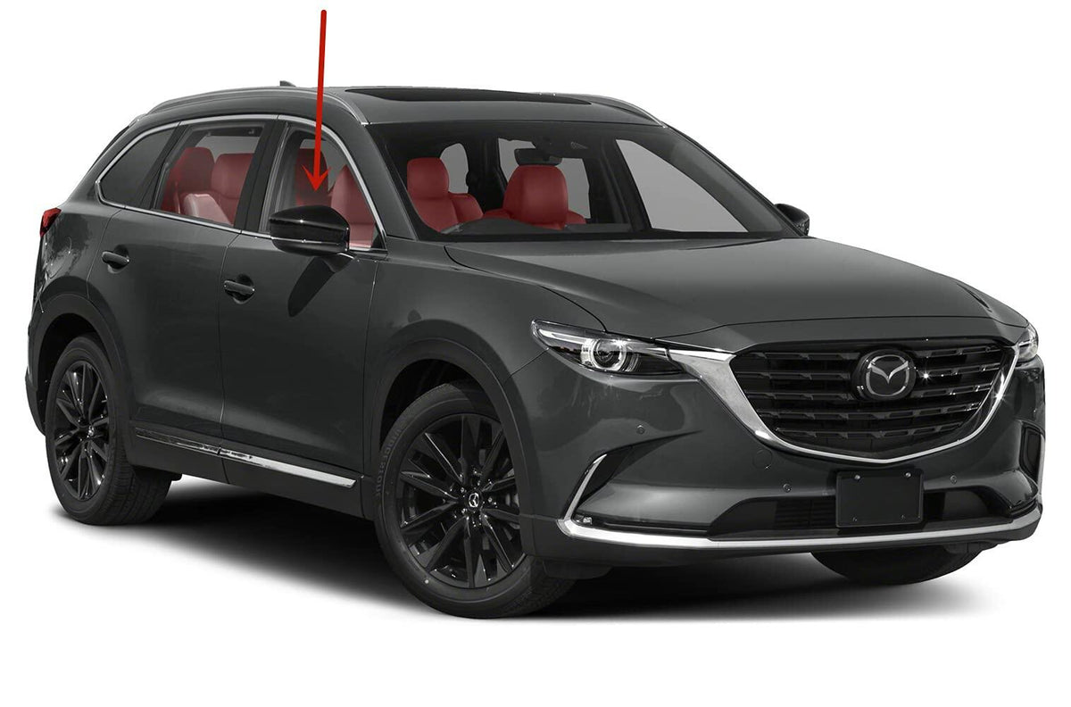 Laminated Passenger Right Side Front Door Window Door Glass Compatible with Mazda CX-9 2016-2023 Models