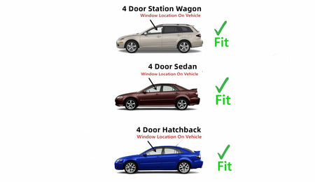 Driver Left Side Front Door Window Door Glass Compatible with Mazda 6 4 Door Sedan 2003-2008 Models