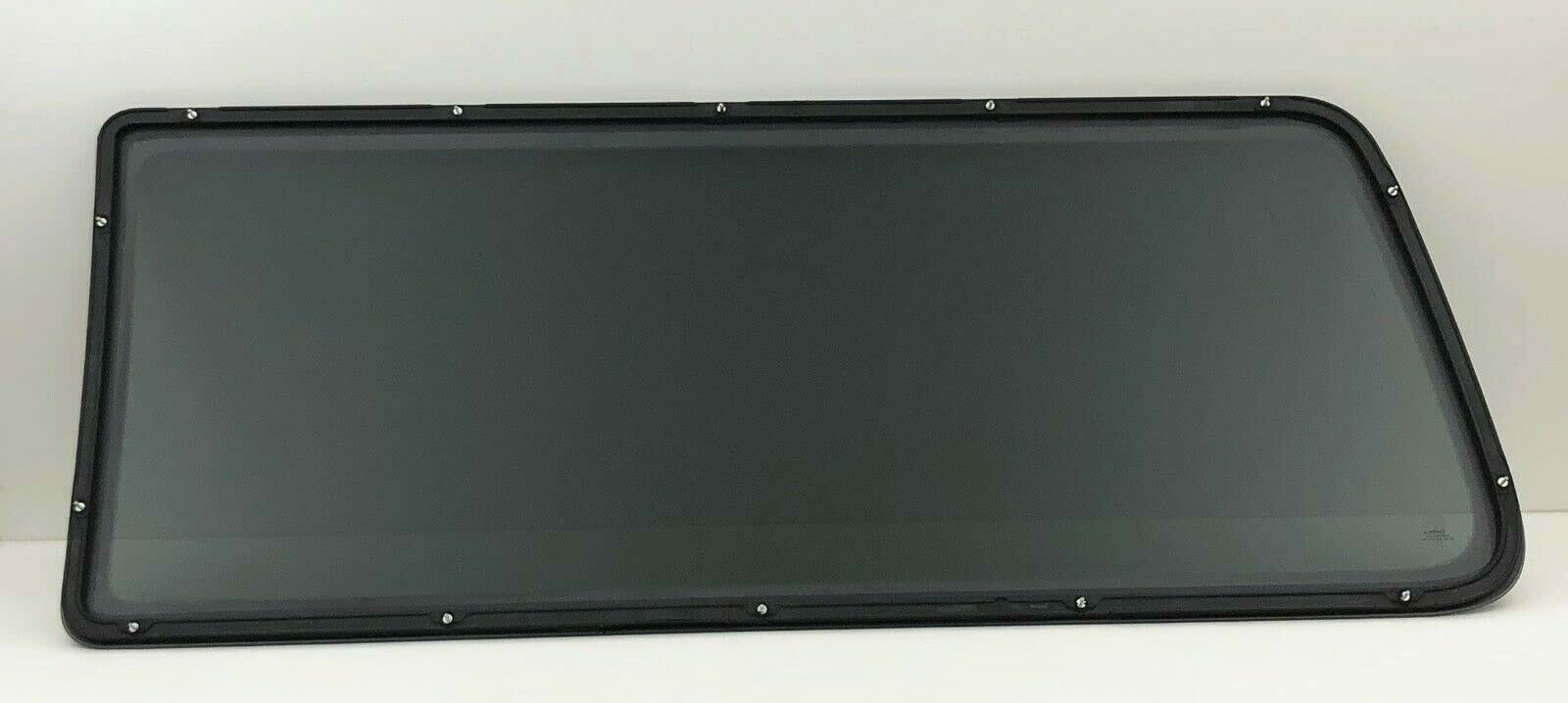 Stationary Passenger Right Side Quarter Window Quarter Glass Compatible with Ford Econoline 1992-2016 Models