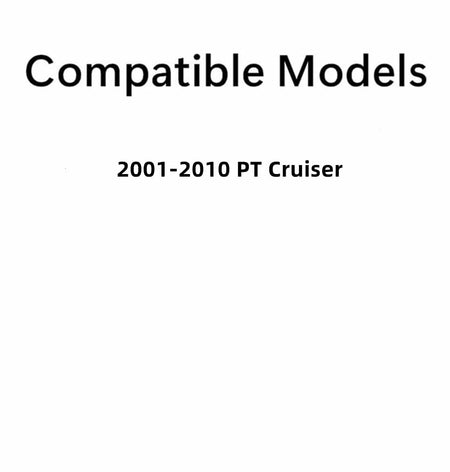 OEM Privacy Passenger Right Side Quarter Window Quarter Glass Compatible with Chrysler PT Cruiser 4 Door Hatchback 2001-2010 Models