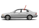 Tempered Driver Left Side Rear Door Window Door Glass Compatible with Kia Optima 2002-2006 Models