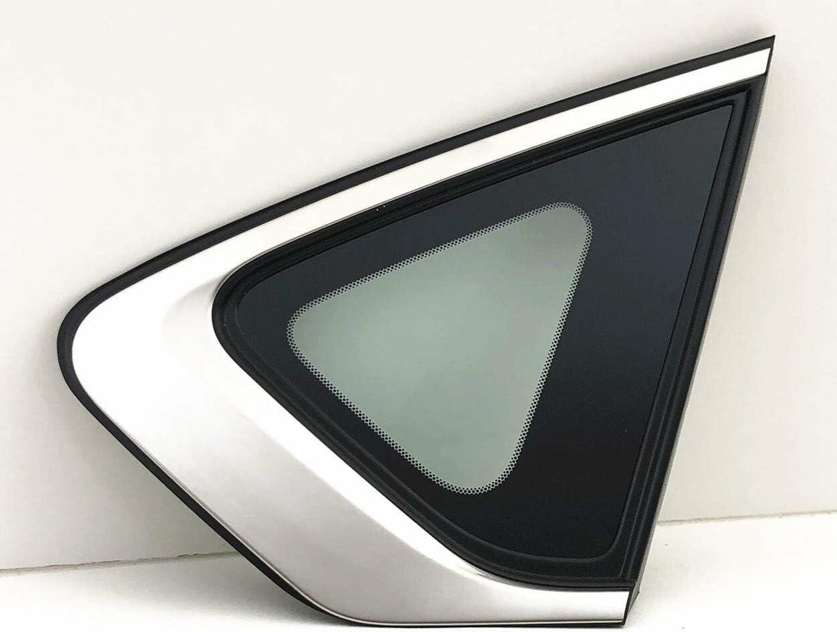 Passenger Right Side Quarter Window Quarter Glass Compatible with Nissan Altima 4 Door Sedan 2013-2018 Models