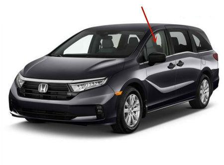 Lamianted Driver Left Side Front Door Window Door Glass Compatible with Honda Odyssey 2018-2025 Models