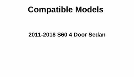 OEM Tempered Driver Left Side Front Door Window Door Glass Compatible with Volvo S60 2011-2018 Models
