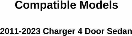Factory Privacy Tinted Laminated Passenger Right Side Front Door Window Door Glass Compatible with Dodge Charger 2011-2023 Models