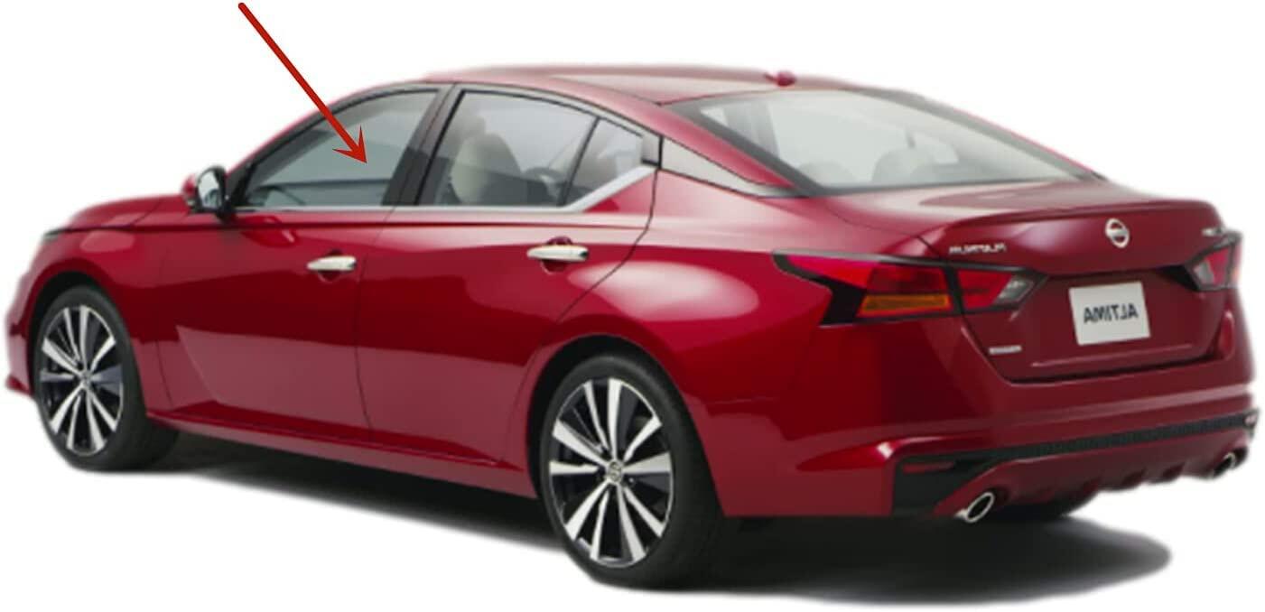 Tempered Driver Left Side Front Door Window Door Glass Compatible with Nissan Altima 2019-2025 Models