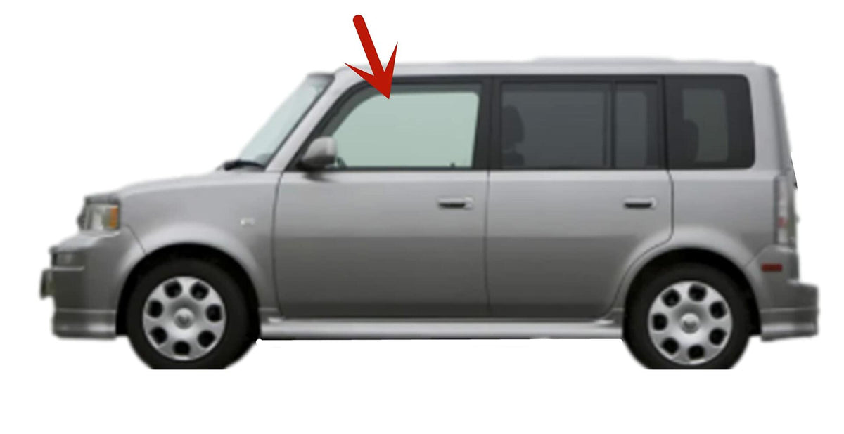 Driver Left Side Front Door Window Door Glass Compatible with Scion XB 4 Door Hatchback 2004-2007 Models