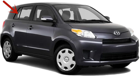 Passenger Right Side Vent Window Vent Glass Compatible with Scion XD 4 Door Hatchback 2008-2014 Models