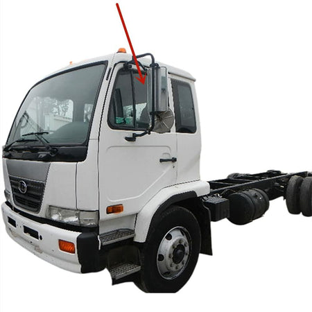 Driver Left Side Front Door Window Door Glass Compatible with Nissan UD1800 UD2000 UD2300 UD2600 UD3300 Cabover
