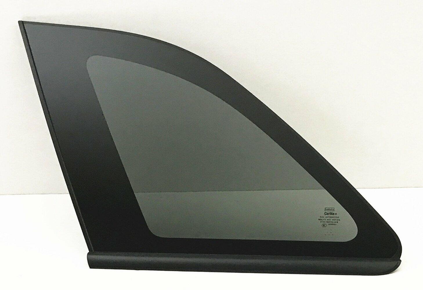 OE Black Frame Driver Left Side Quarter Window Quarter Glass Compatible with Ford Edge 2007-2014 Models