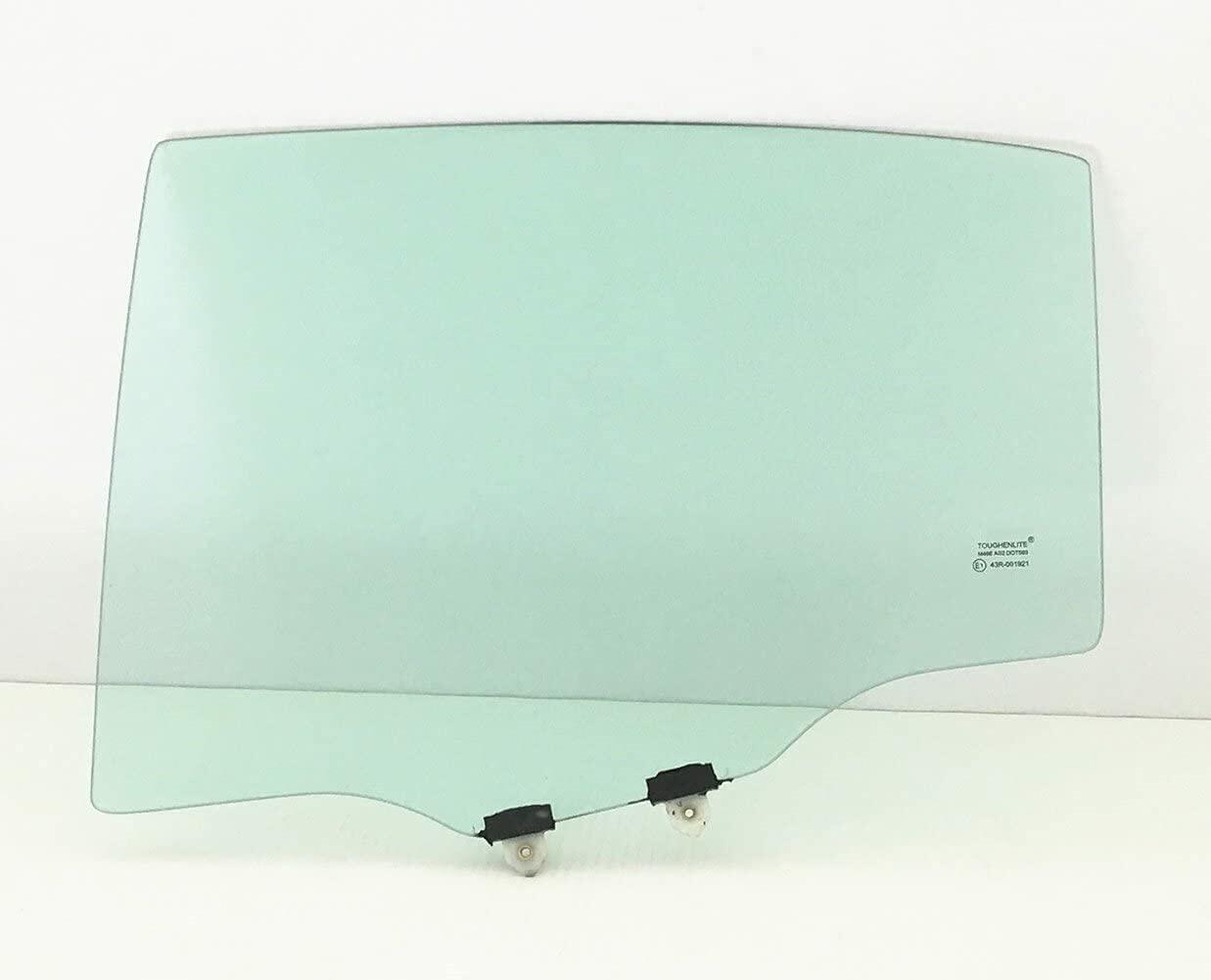 Driver Left Side Rear Door Window Door Glass Compatible with Acura TL 2004-2008 Models