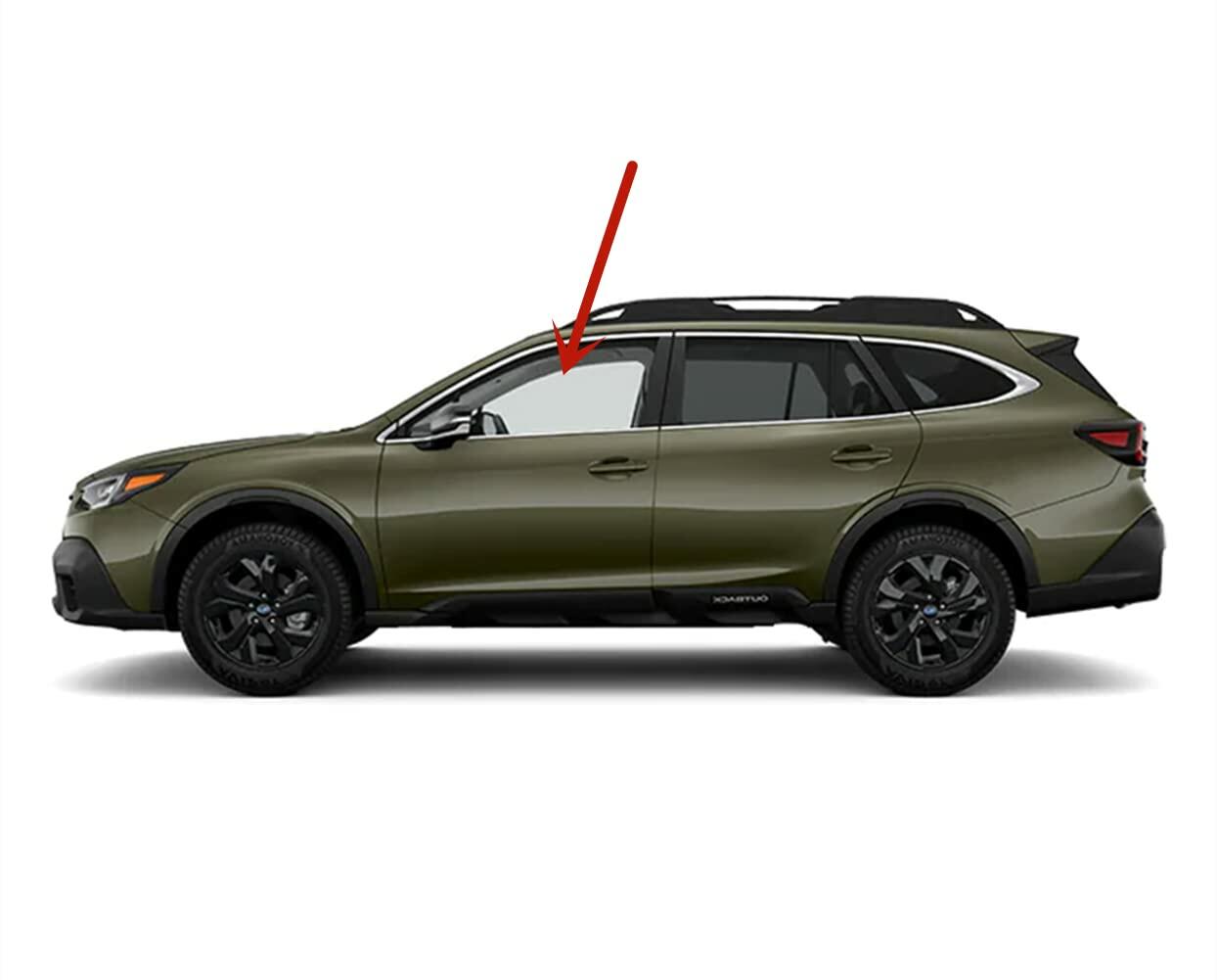 Lamianted Driver Left Side Front Door Window Door Glass Compatible with Subaru Outback / Legacy 2020-2025 Models