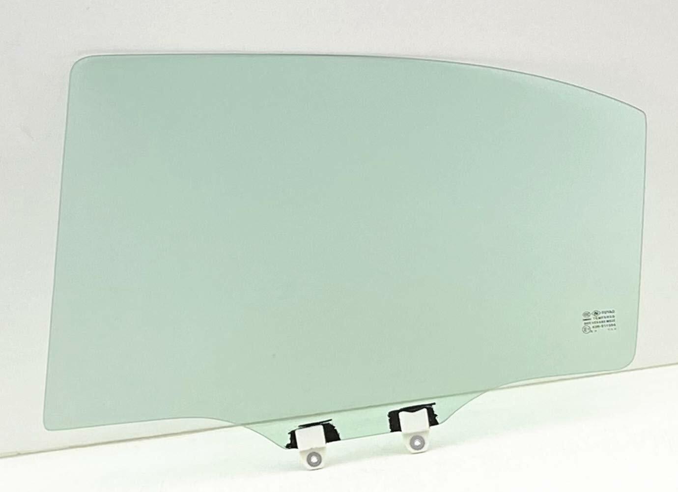 Driver Left Side Rear Door Window Door Glass Compatible with Acura TSX 4 DR Sedan 2009-2014 Models