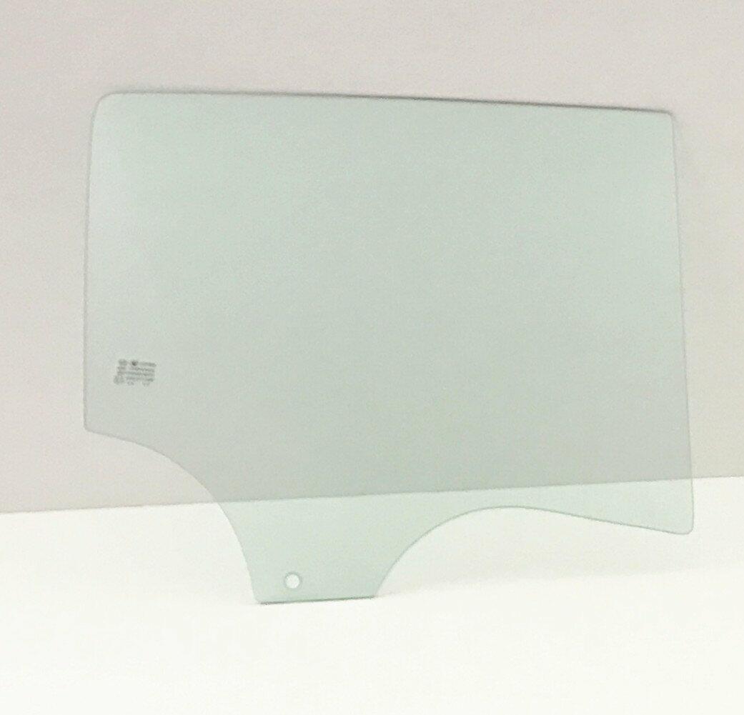 Passenger Right Side Rear Door Window Door Glass Compatible with Mazda 3 4 Door Hatchback 2010-2013 Models