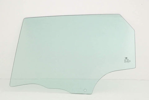 Driver Left Side Rear Door Window Door Glass Compatible with Mazda 3 2004-2009 4 Door Hatchback Models