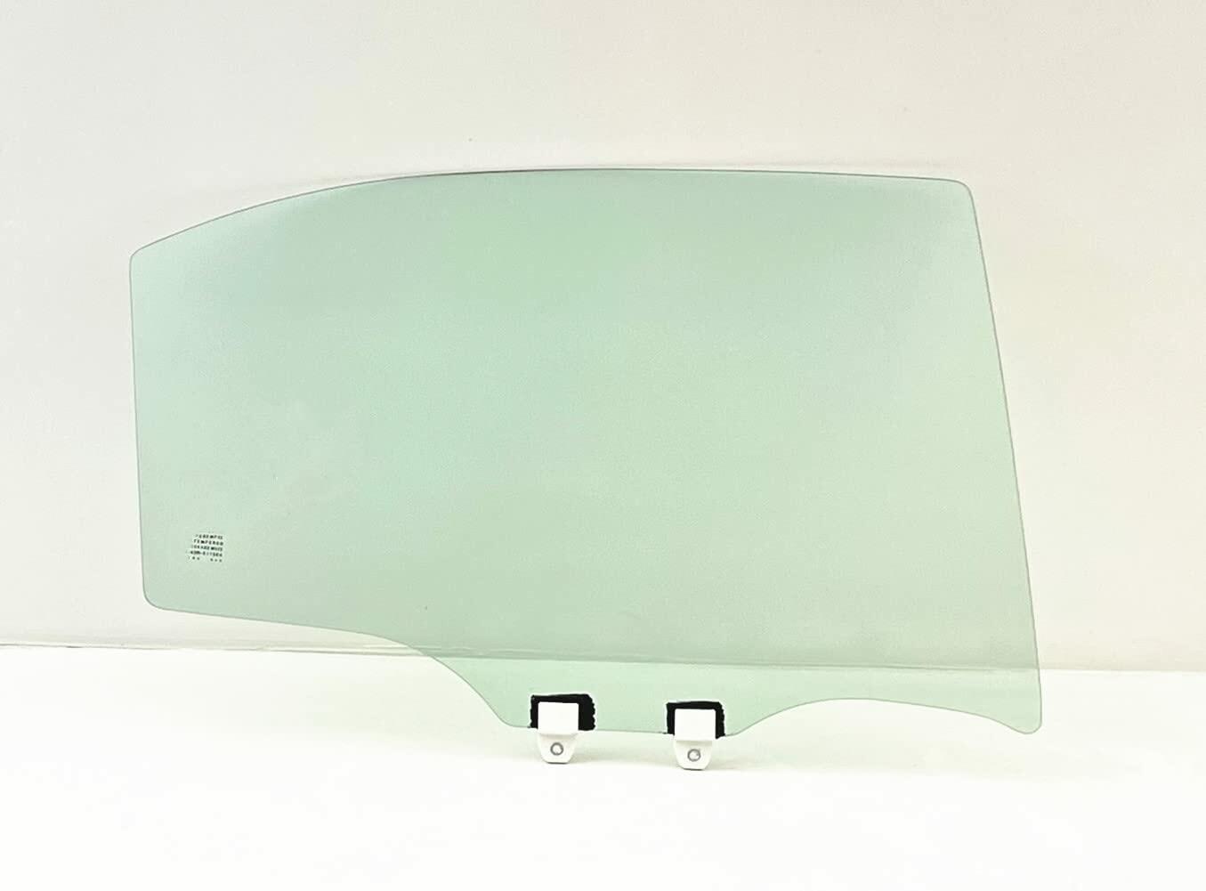 Tempered Passenger Right Side Rear Door Window Door Glass Compatible with Acura TSX 2004-2008 Models