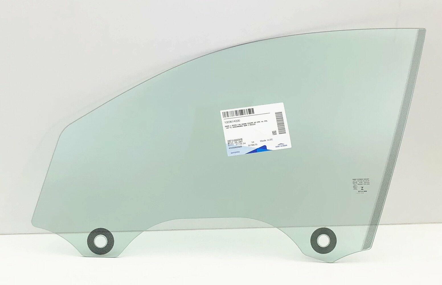 OEM Driver Left Side Front Door Window Door Glass Compatible with BMW 428i Gran Coupe / 430i Gran Coupe / 435i Gran Coupe / 440i Gran Coupe 2015-2020 Models