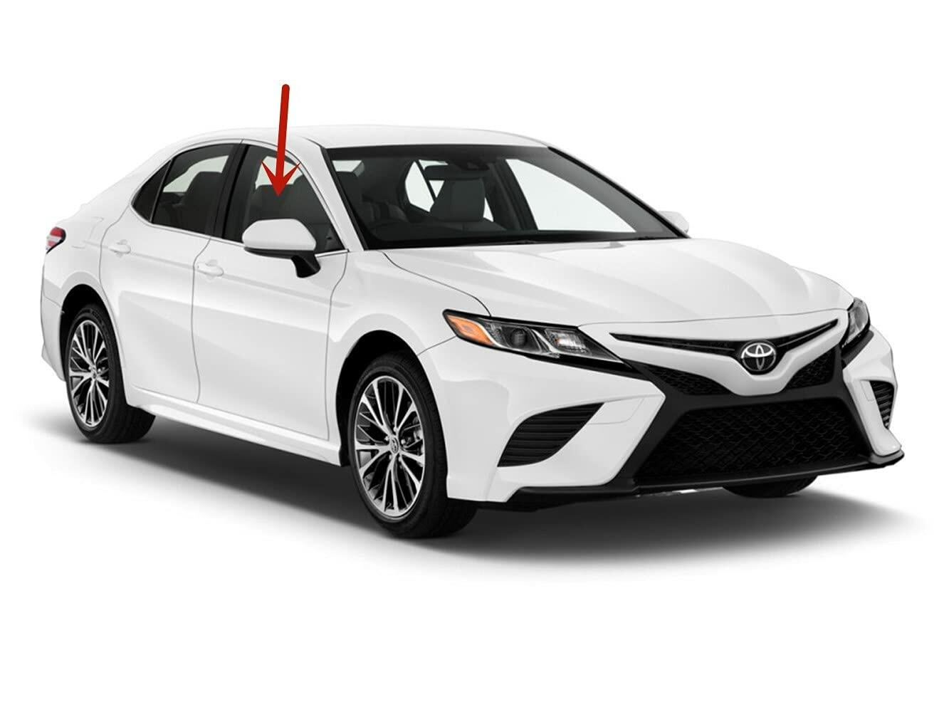 Passenger Right Side Front Door Window Door Glass Compatible with Toyota Camry 2018-2026 US Built Models