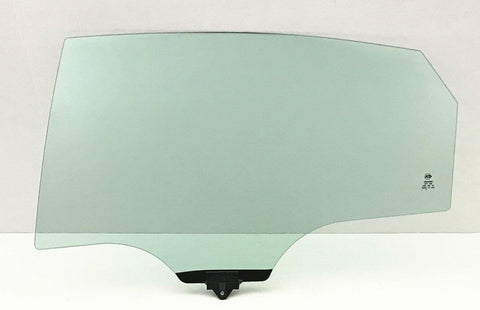 Driver Left Side Rear Door Window Door Glass Compatible with Hyundai Sonata 4-Door Sedan 2015-2019 Models (Not For Sonata Hybrid)