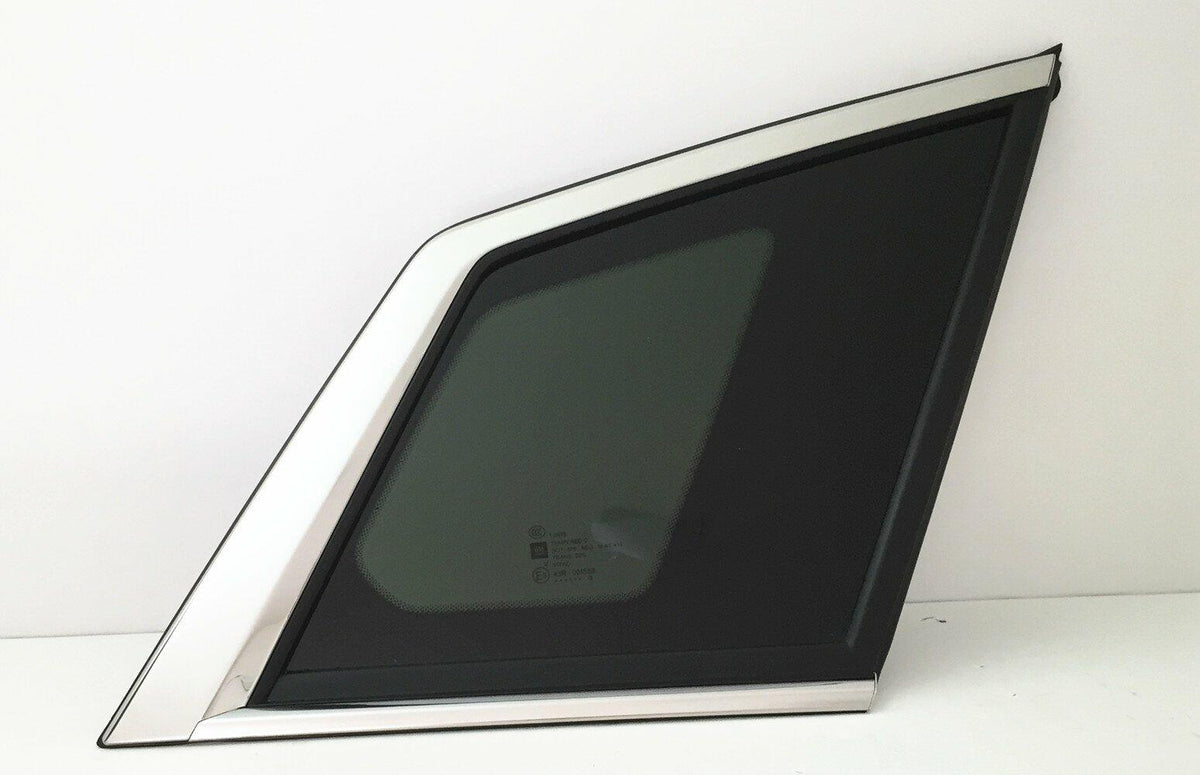 OEM Passenger Right Side Quarter Glass Quarter Window Compatible with Cadillac SRX 2010-2016 Models