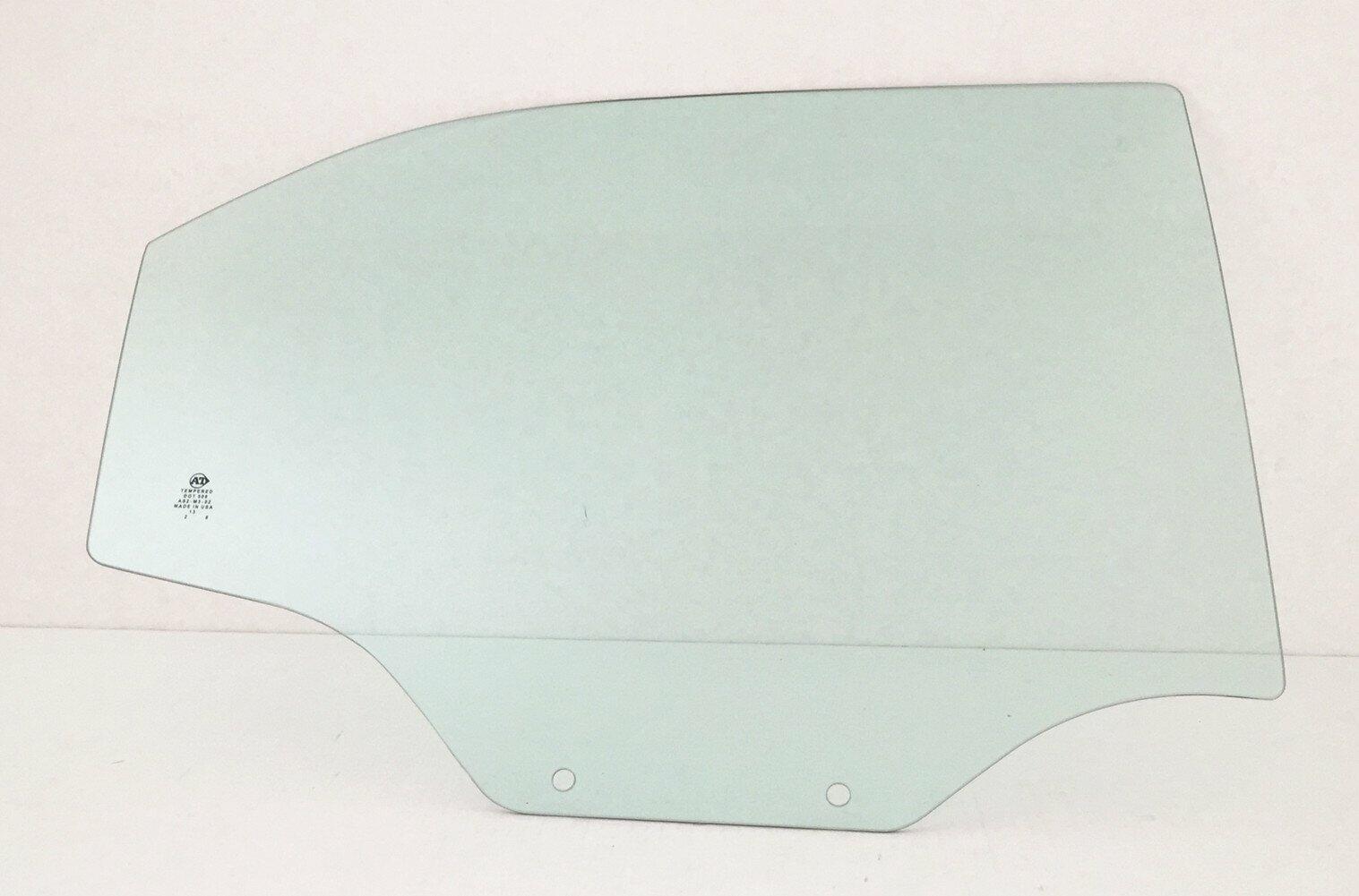 Passenger Right Side Rear Door Window Door Glass Compatible with Chevrolet Aveo 4 Door Sedan 2004-2006 Models