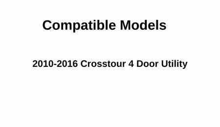Driver Left Side Front Door Window Door Glass Compatible with Honda Crosstour 2010-2016 Models