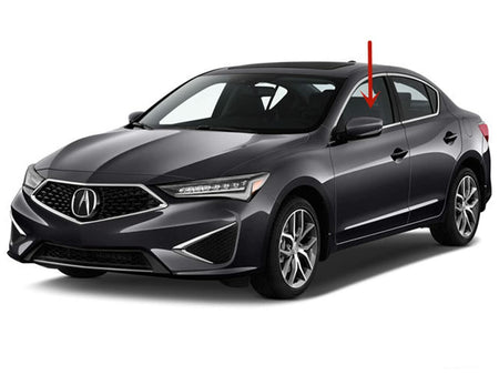 Driver Left Side Front Door Window Door Glass Compatible with Acura ILX 2016-2022 Models