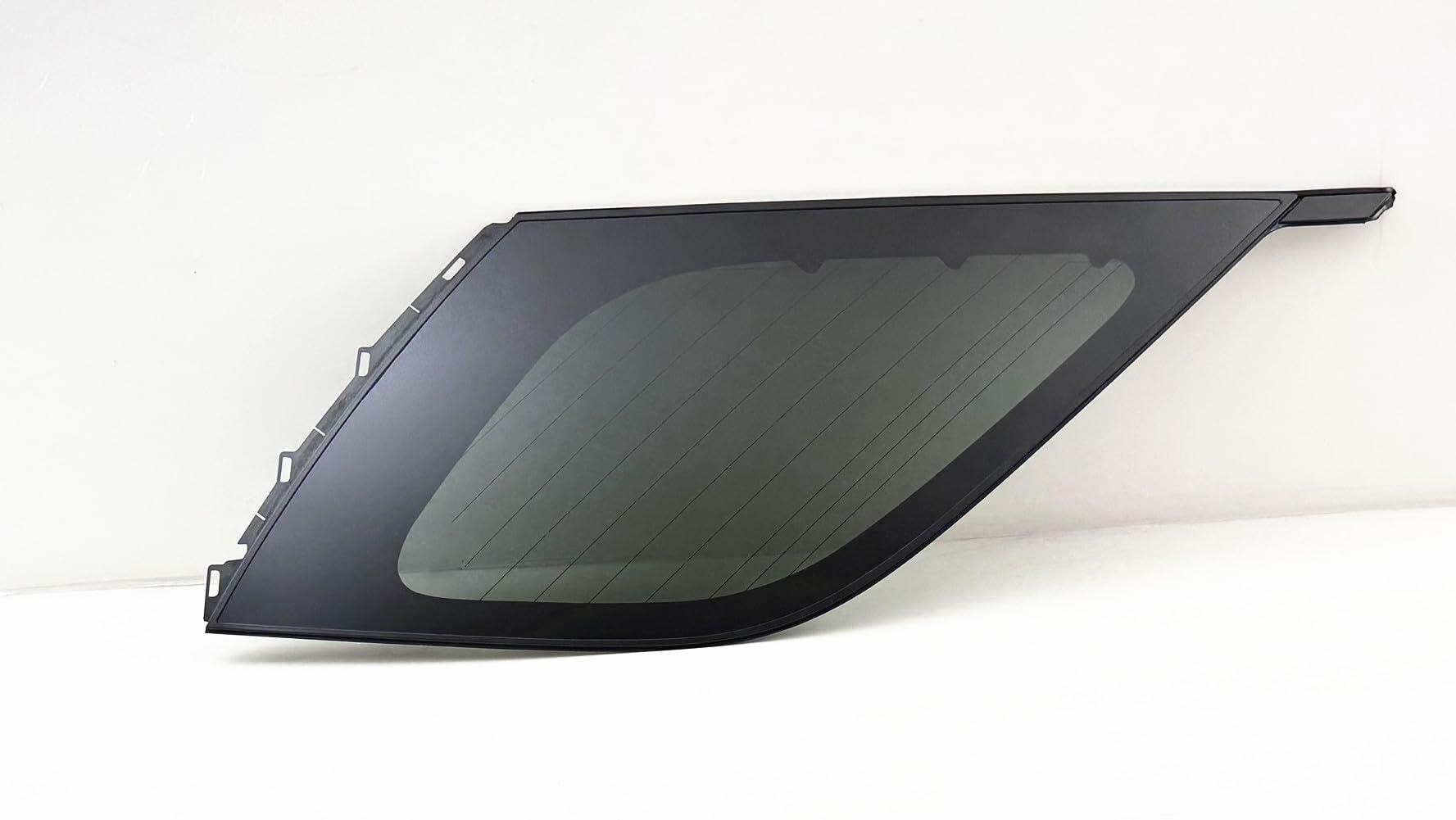Tempered Passenger Right Side Quater Window Quarter Glass Compatible with Land Rover Discovery 2017-2025 Models (Not For Discovery Sport)