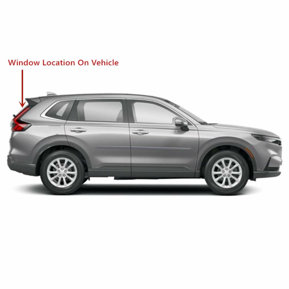 Heated Rear Tailgate Liftgate Back Window Back Glass Compatible with Honda CR-V 2023-2026 Models