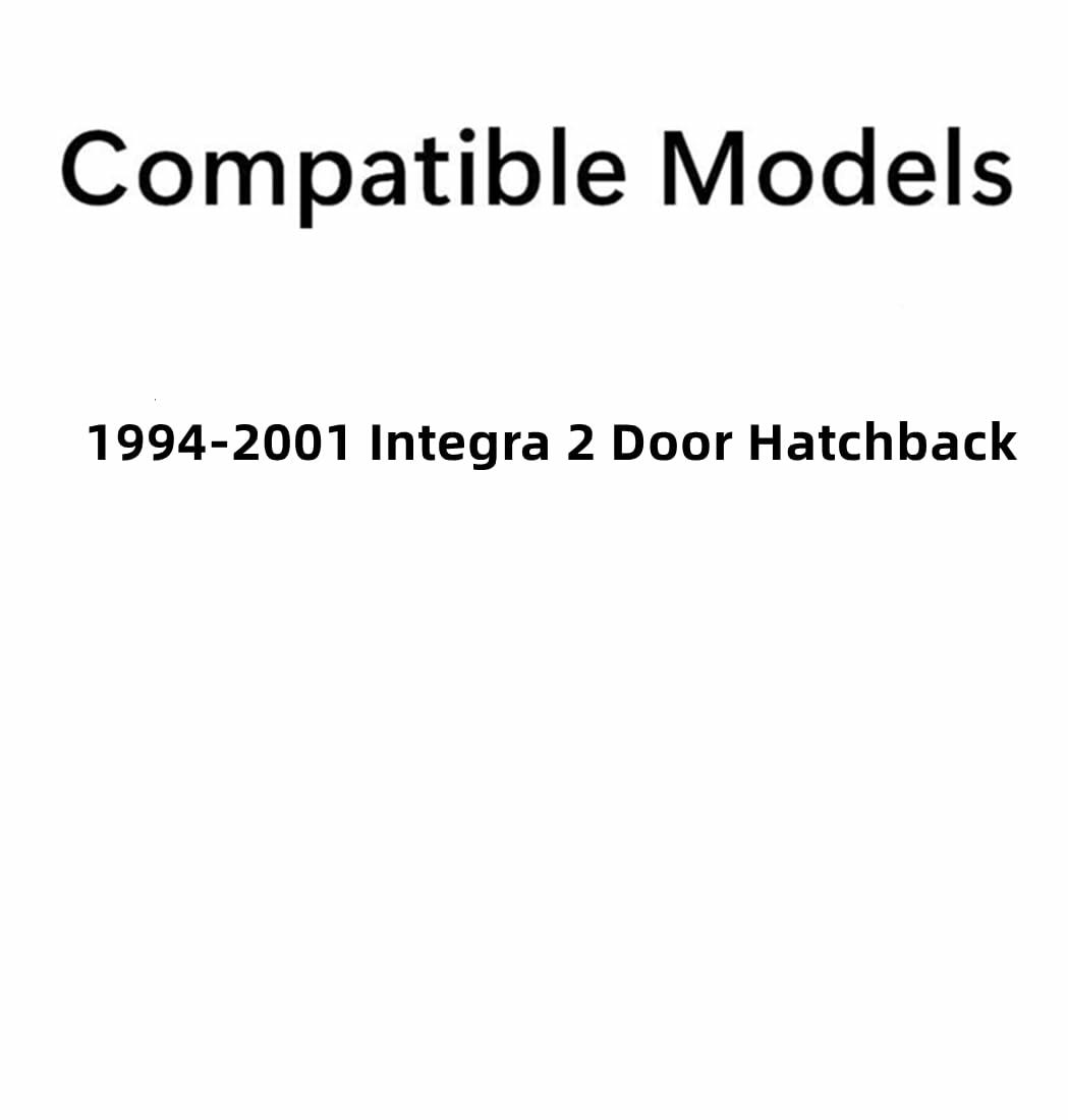 Driver Left Side Door Window Door Glass Compatible with Acura Integra 2 Door Hatchback 1994-2001 Models