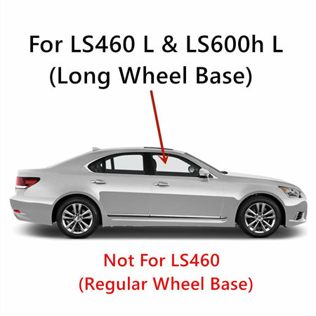 Laminated Passenger Right Side Front Door Window Door Glass Compatible with Lexus LS600h L / LS460 L 2007-2017 Models (Not For LS460)