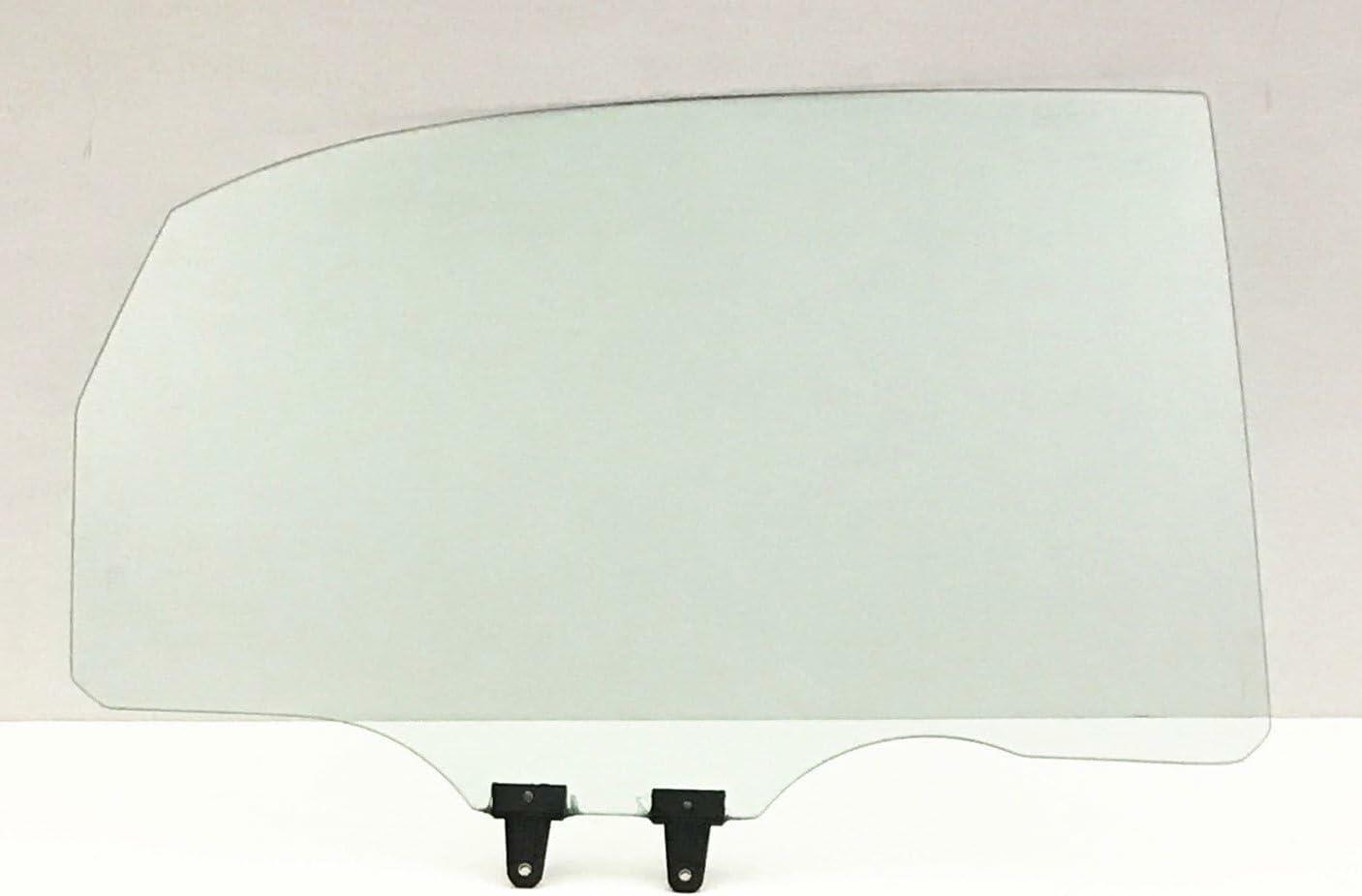 Passenger Right Side Rear Door Window Door Glass Compatible with Suzuki Aerio 4 Door Sedan 2002-2007