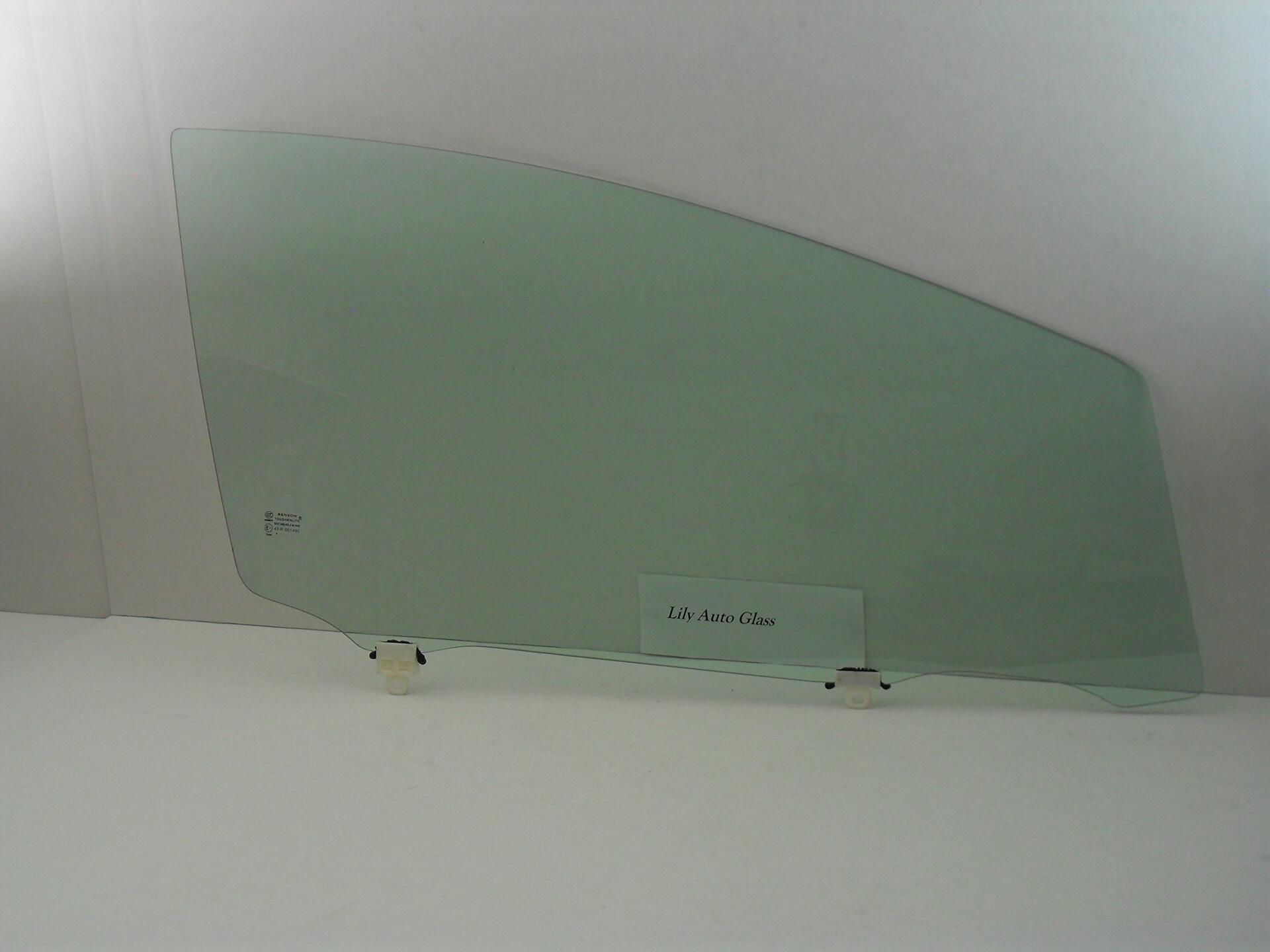 Passenger Right Side Front Door Window Door Glass Compatible with Toyota Prius 4 Door Hatchback 2010-2015 Models