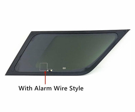 Driver Left Side Quarter Window Quarter Glass With Alarm Wire Compatible with Chevrolet Tahoe /GMC Yukon 2021-2026 Models (Not For Yukon XL)