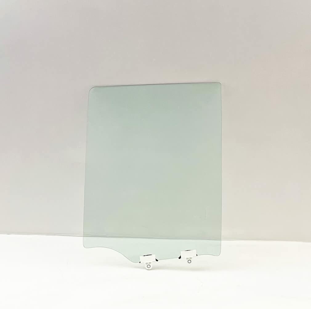 Clear Tempered Driver Left Side Rear Door Window Door Glass Compatible with Nissan Frontier / Suzuki Equator 4 Door Crew Cab Pickup 2005-2021 Models