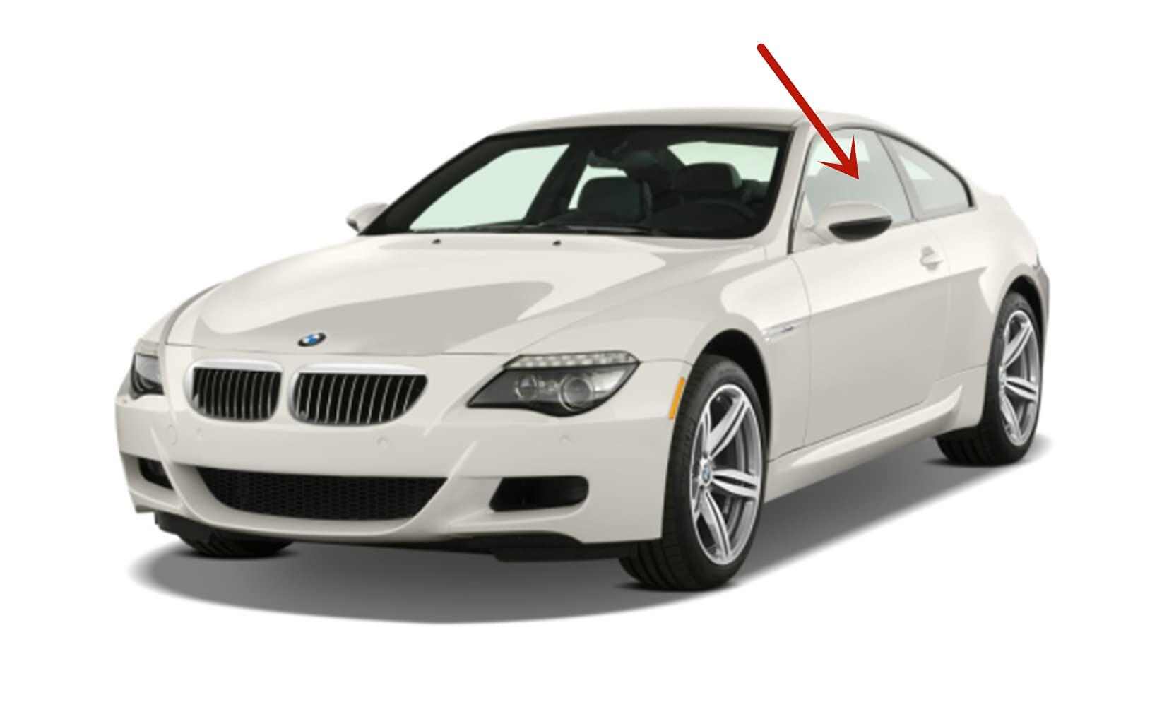 Driver Left Side Front Door Window Door Glass Compatible with BMW 650ci 650i M6 2006-2010 Models/ 645ci 2004-2005Models