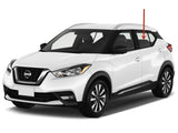 Driver Left Side Rear Door Window Door Glass Compatible with Nissan Kicks 2017-2024 Models