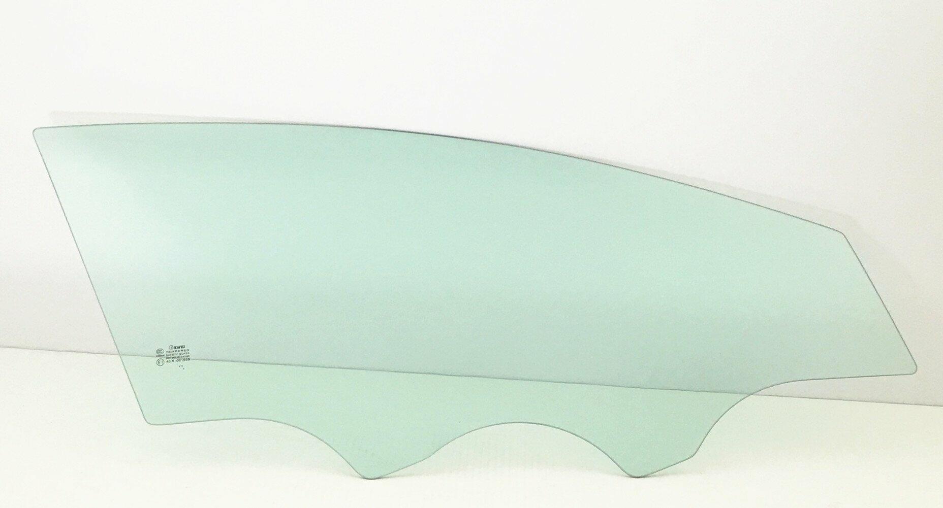 Passenger Right Side Front Door Window Door Glass Compatible with Hyundai Sonata 2011-2014 Models / Sonata Hybrid 2011-2015 Models