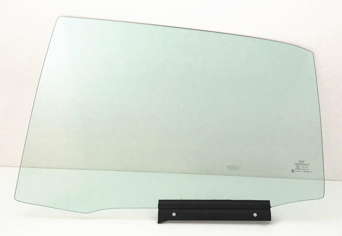 Driver Left Side Rear Door Window Door Glass Compatible with Toyota Yaris 4 Door Sedan 2007-2012 Models