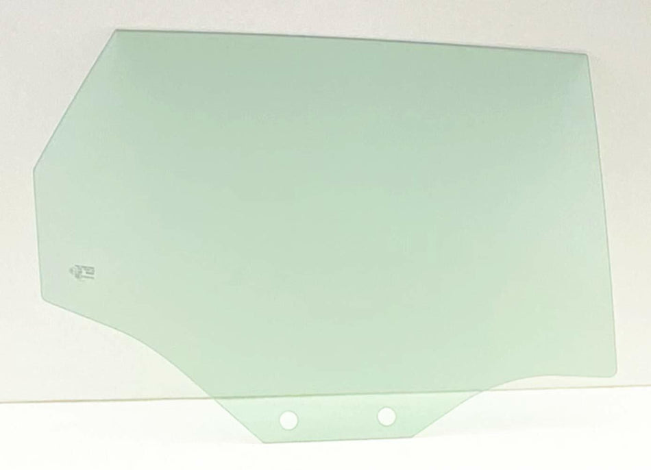 Passenger Right Side Rear Door Window Door Glass Compatible with Audi A3 4Dr Hatchback 2005-2013 Models