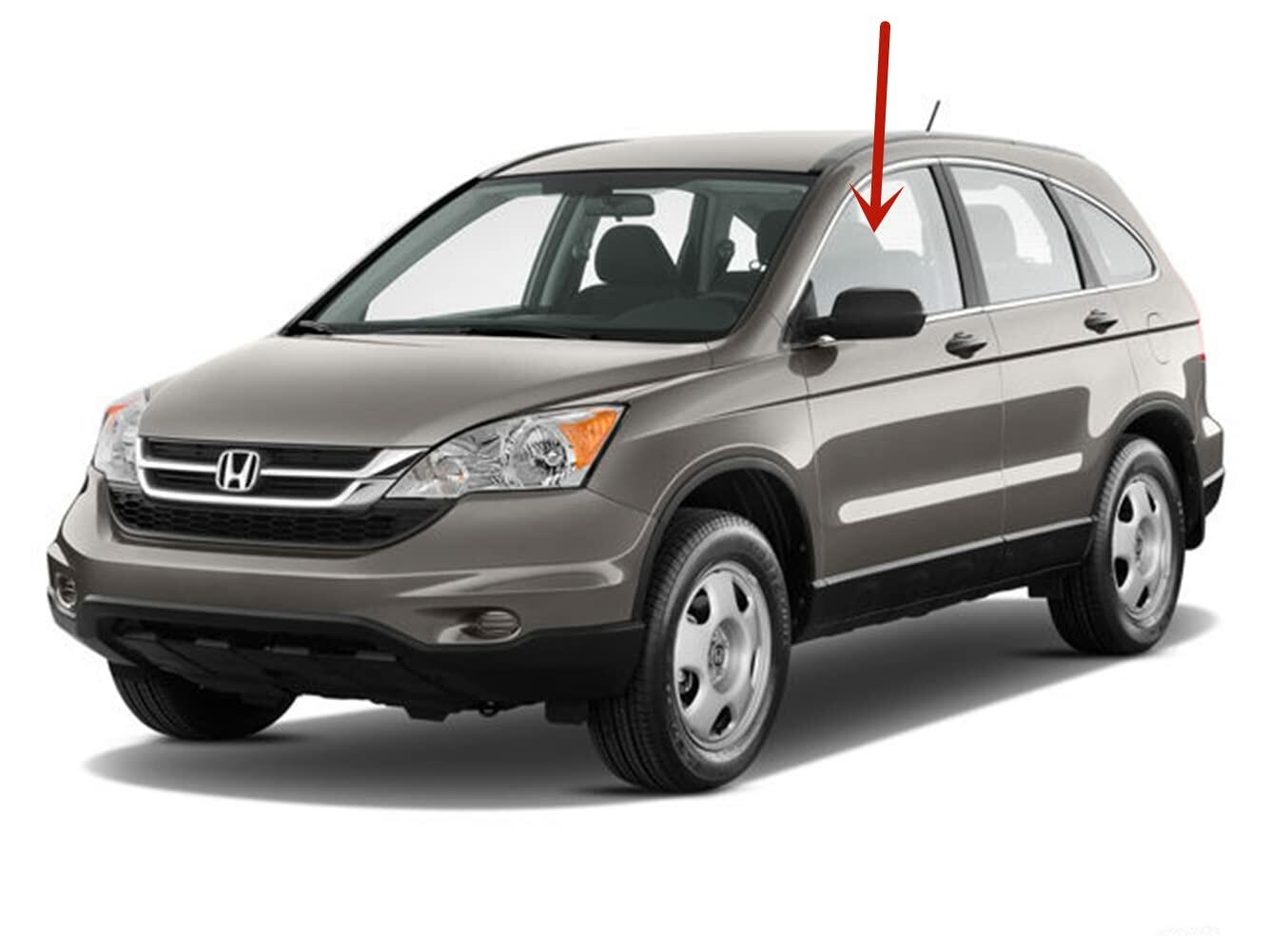 Driver Left Side Front Door Window Door Glass Compatible with Honda CR-V 2007-2011 Models