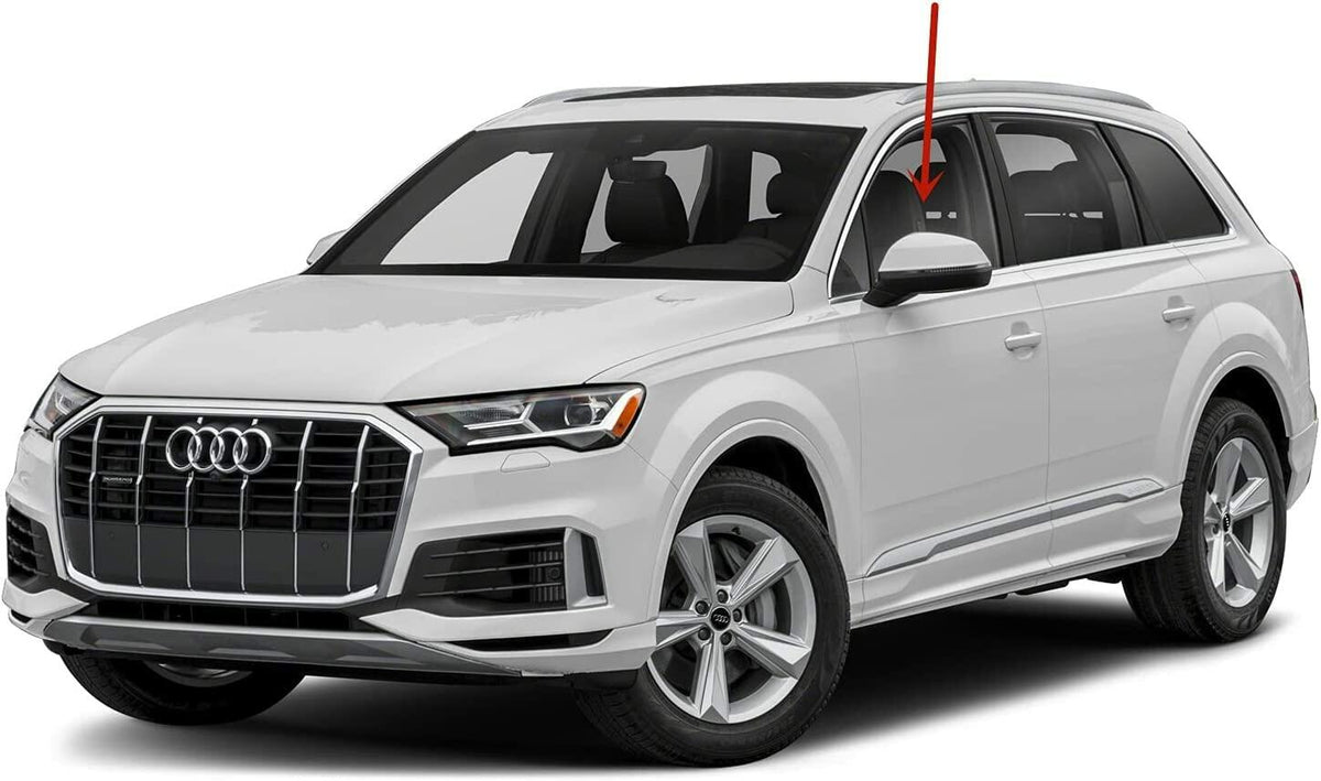 Tempered Driver Left Side Front Door Window Door Glass Compatible with Audi Q7 2017-2025 Models