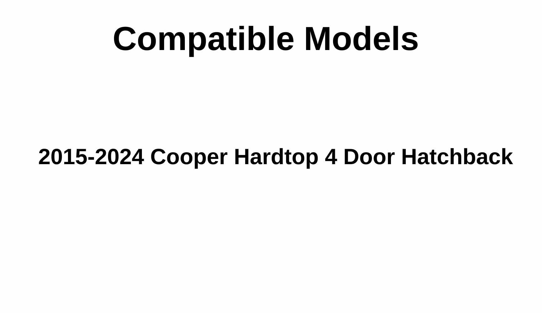 OEM Passenger Right Side Front Door Window Door Glass Compatible with Mini Cooper Hardtop 4 Door Hatchback 2015-2024 Models