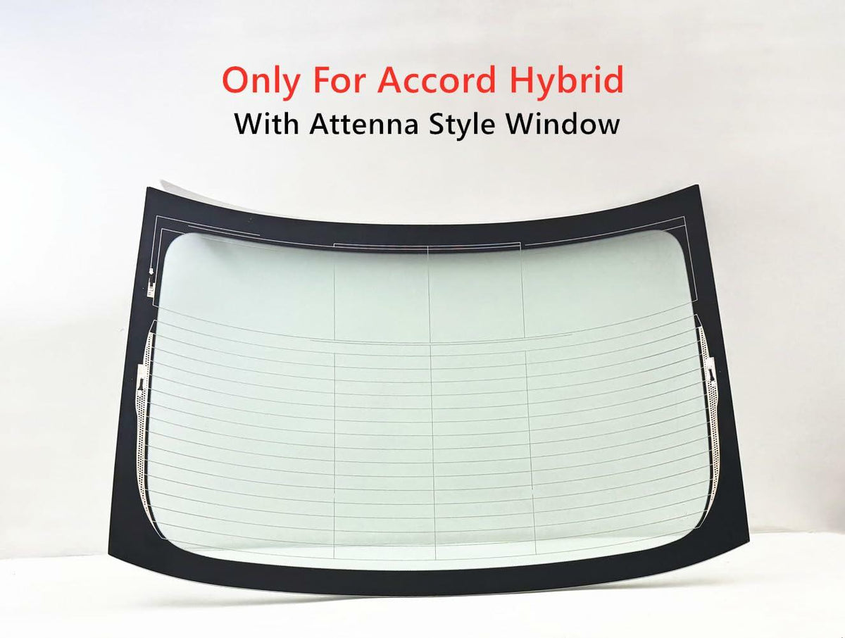 Tempered Heated Rear Window Back Glass Compatible with Honda Accord Hybrid 2023-2025 Models (For Hybrid Only)