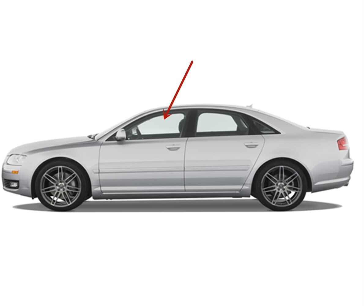 Laminated Driver Left Side Front Door Window Door Glass Compatible with Audi A8 A8L S8 2004-2010 Models